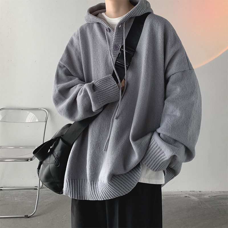 Turtleneck Sweater Men - Pulls à col roulé à manches