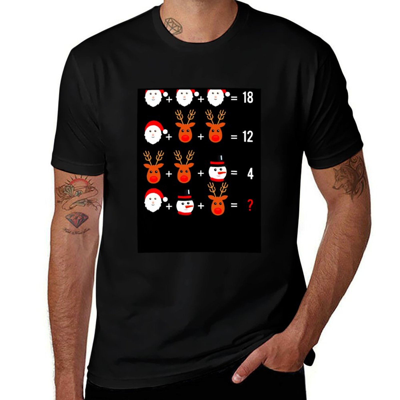 Men'S Fashion Quiz - T-shirt à manches courtes décontracté et