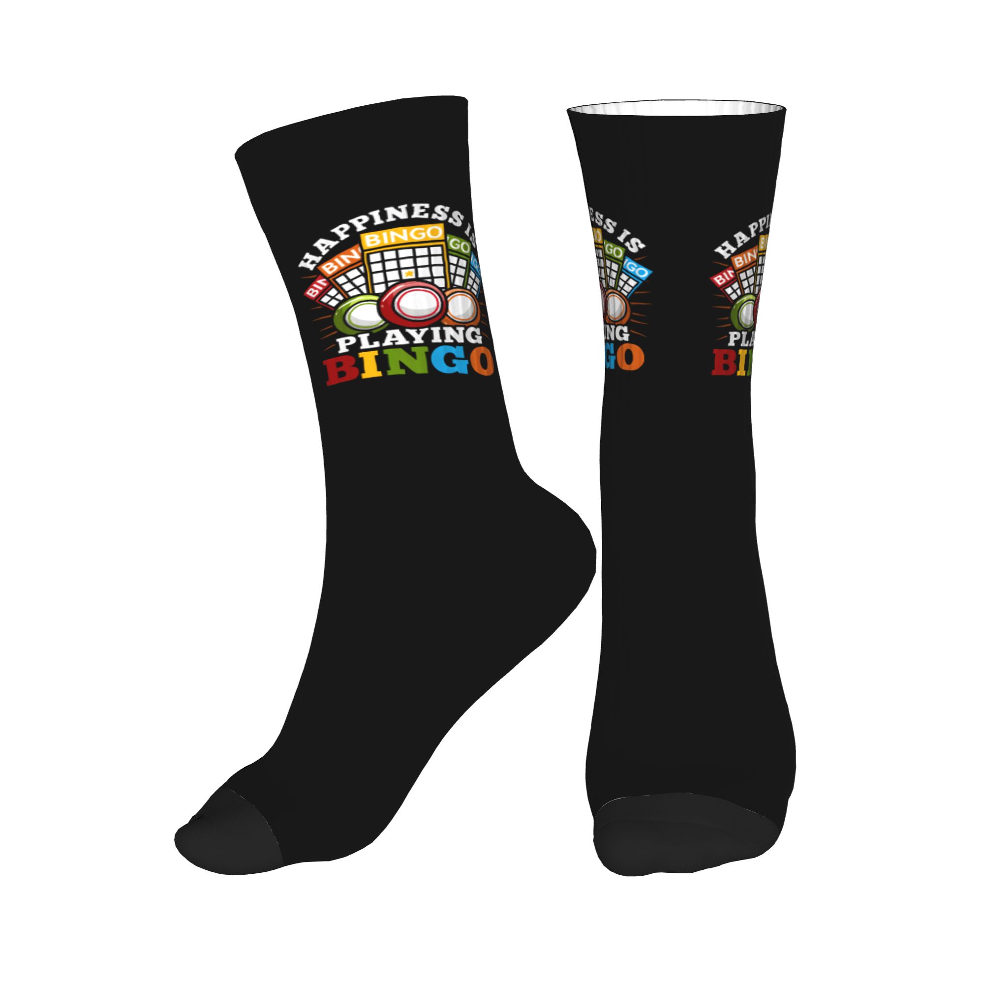 Men'S Fashion Formal - Chaussettes de bingo tendance pour hommes
