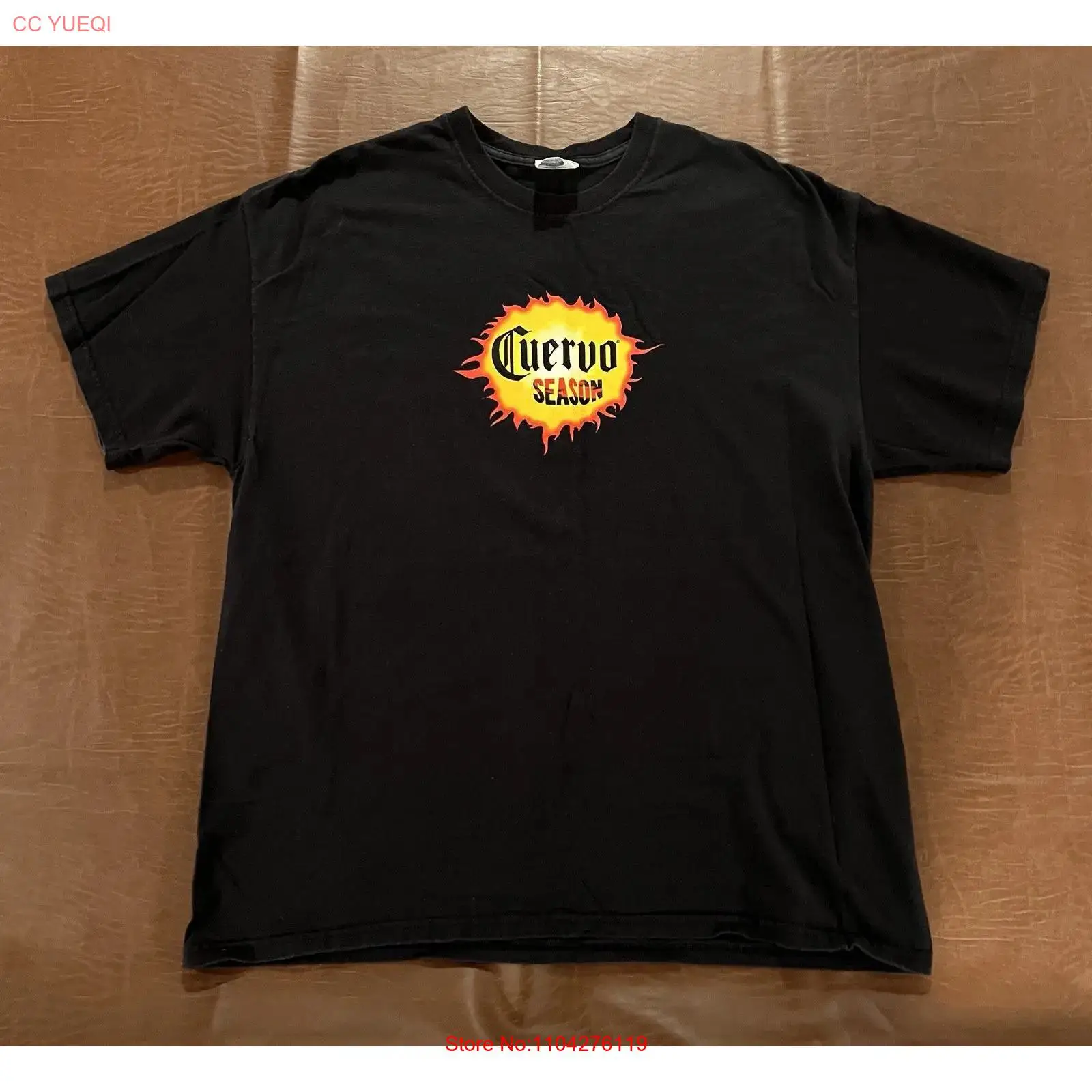 Xl Men'S Fashion - T-shirt vintage Jose Cuervo Tequila double
