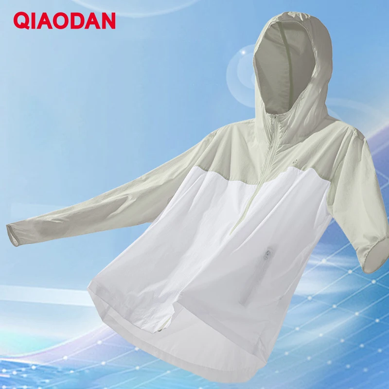 Jacket Mens Fashion - QIAODAN hommes 2025 mode manteau UPF100