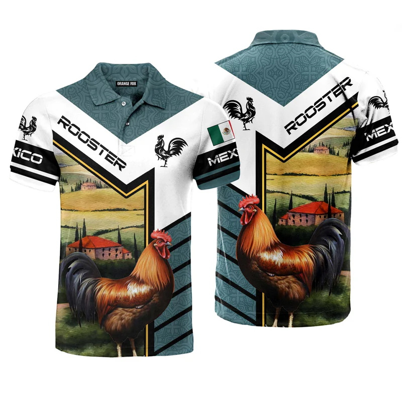 Mens Fashion Mexico - Polo à manches courtes pour hommes
