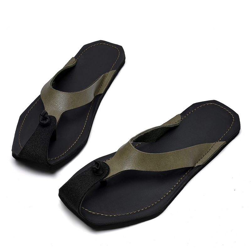 Men'S Fashion Brand - Tongs d'été pour hommes, légères, confortables,