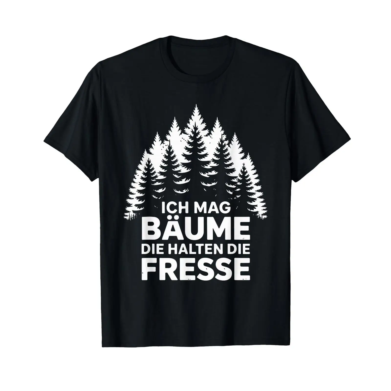 Men'S Fashion Mag - T-shirt vintage Ich Mag Bäume Die