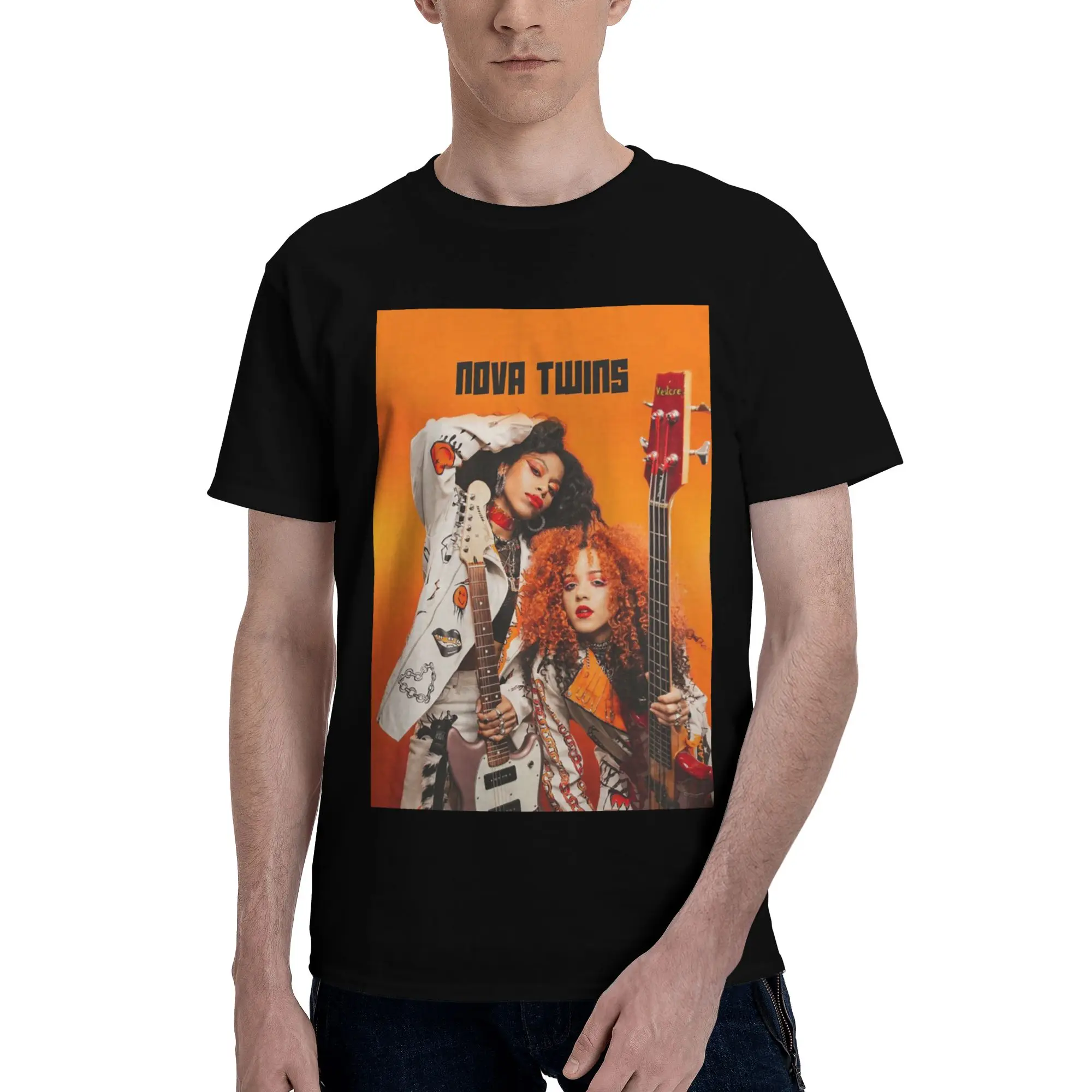 Men'S Fashion Nova - Nova Twins 100% coton T-Shirt hommes