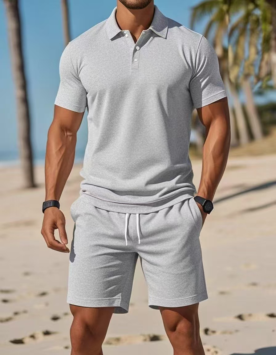 Men'S Fashion Polo Shirt - Ensemble Polo Homme Été 2026, Tenue
