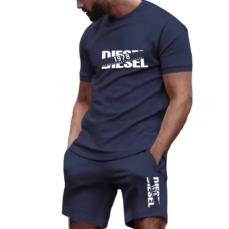 Men'S Fashion Advice - Nouvel ensemble T-shirt et short d'été