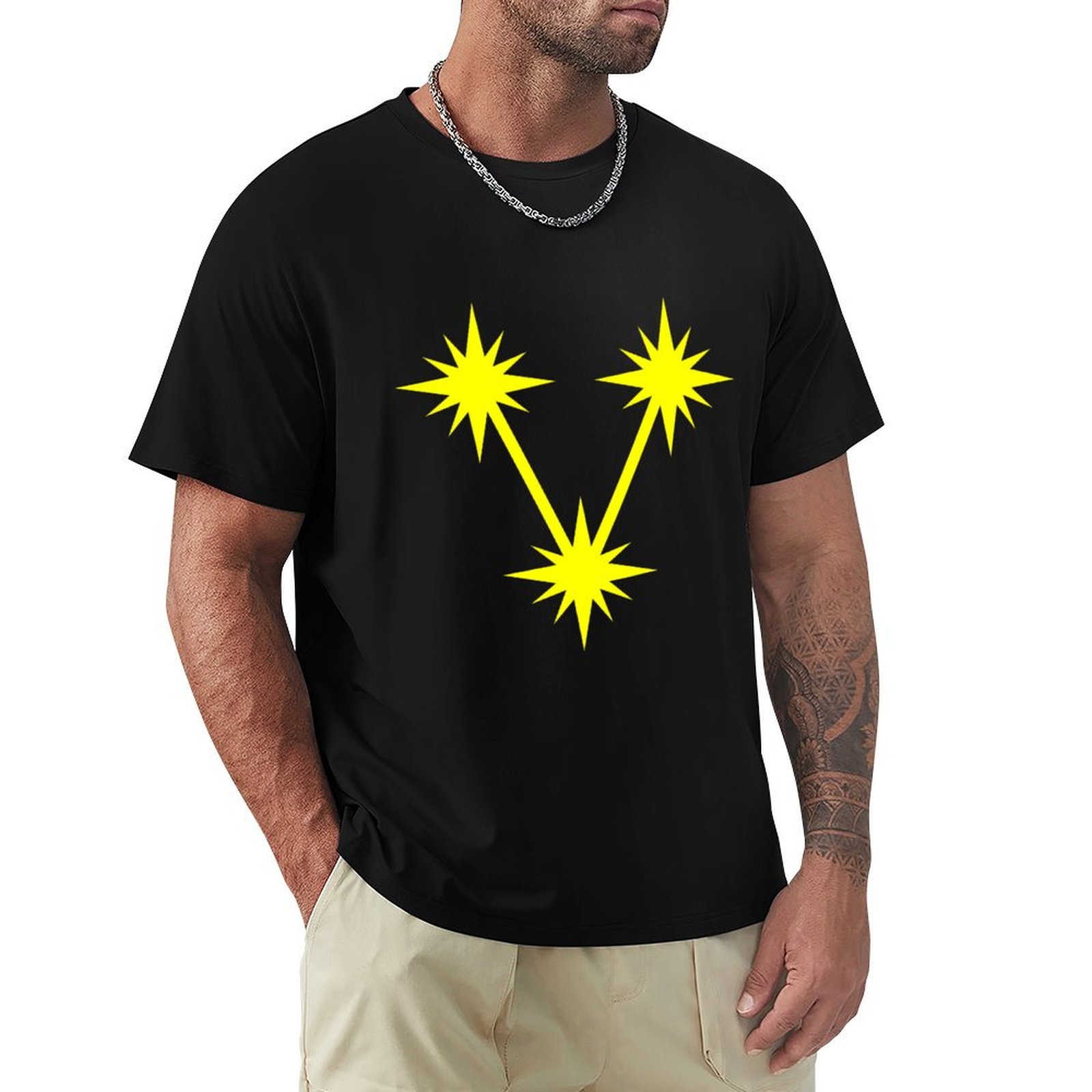 Men'S Fashion Nova - T-shirt Nova Cluster, mode simple et