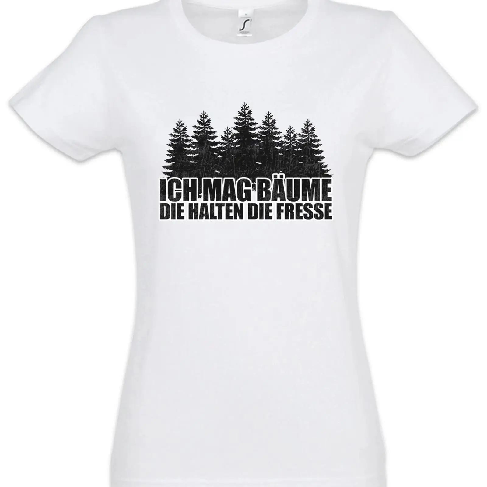 Men'S Fashion Mag - Ich Mag Bäume T-shirt pour femme,