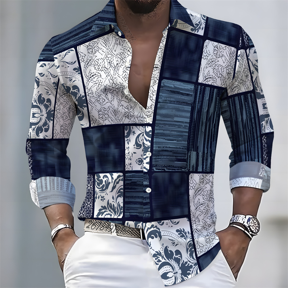 Men'S Fashion Advice - Chemise à manches longues pour homme,