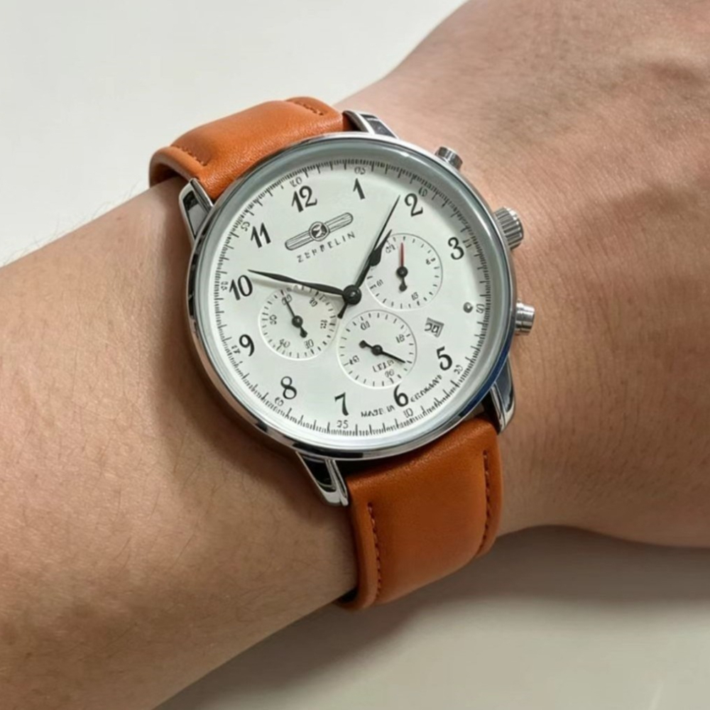 Mens Fashion Trends 2026 - Nouvelle Montre à Quartz Zeppelin Tendance