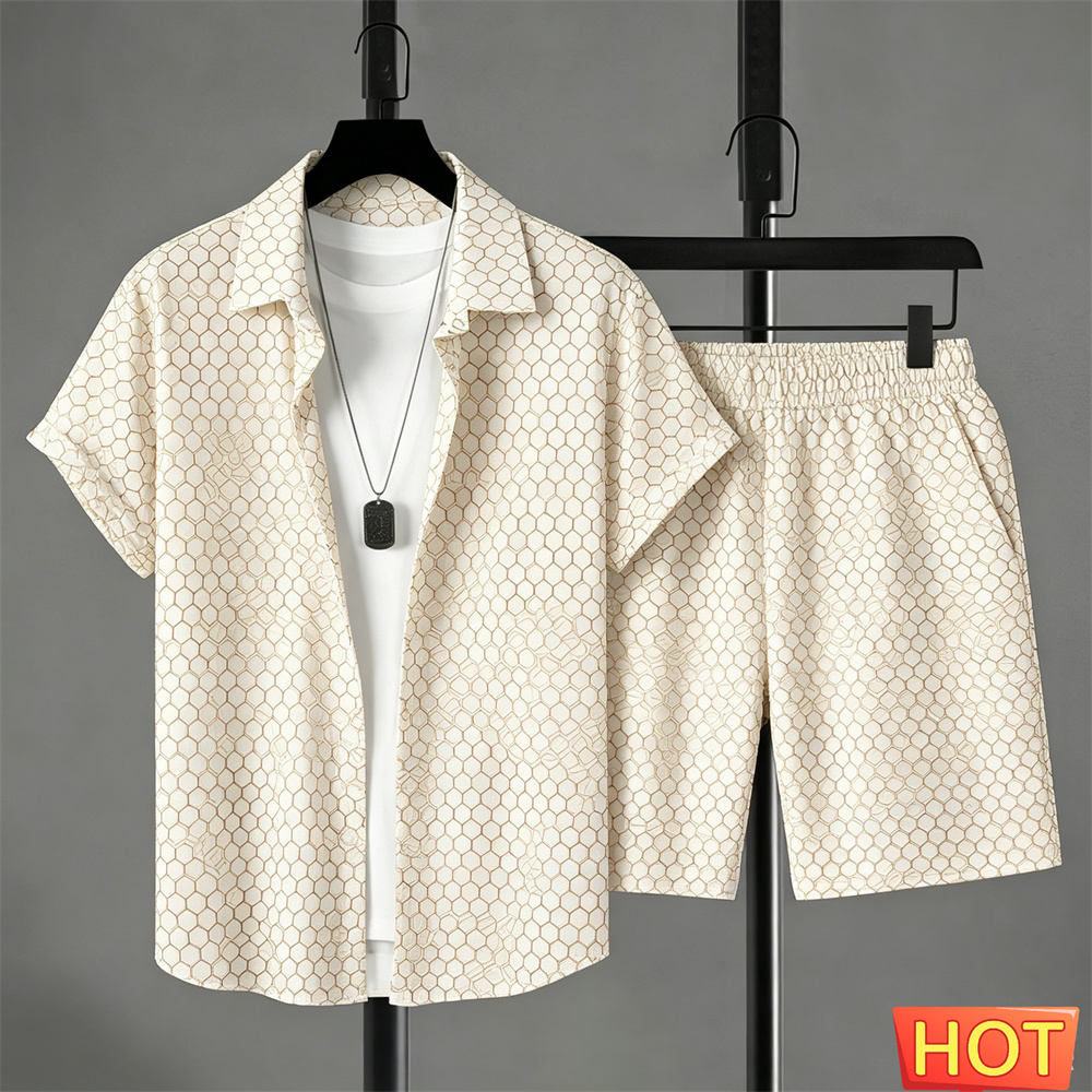 Men'S Fashion Advice - Ensemble Chemise Homme Été Dégradé et