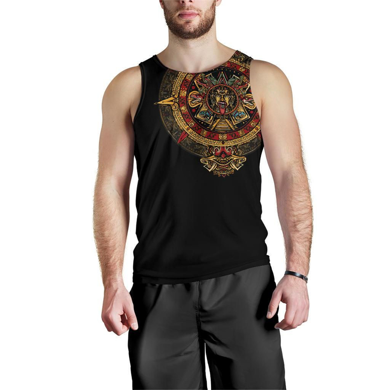 Mens Fashion Mexico - Débardeur graphique drapeau du mexique pour
