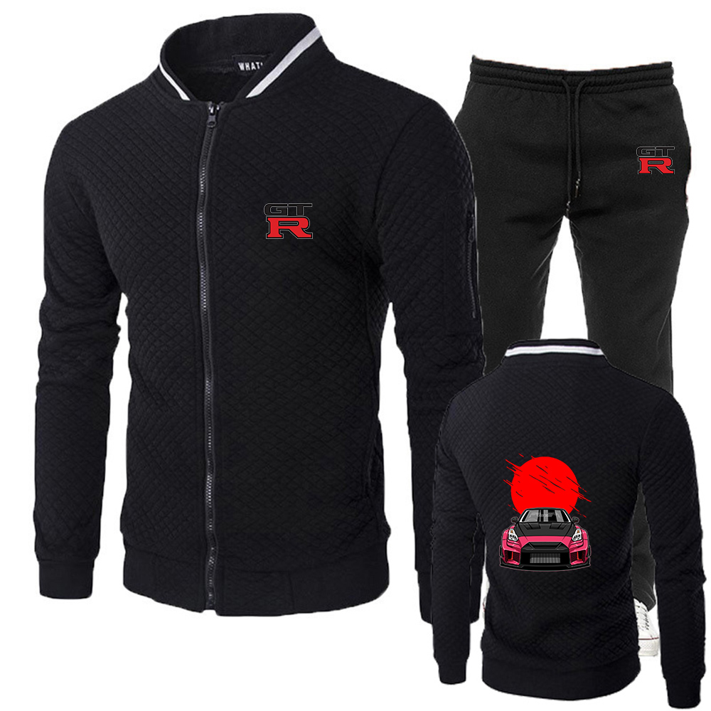 Jacket Mens Fashion - Ensemble de survêtement décontracté pour homme,