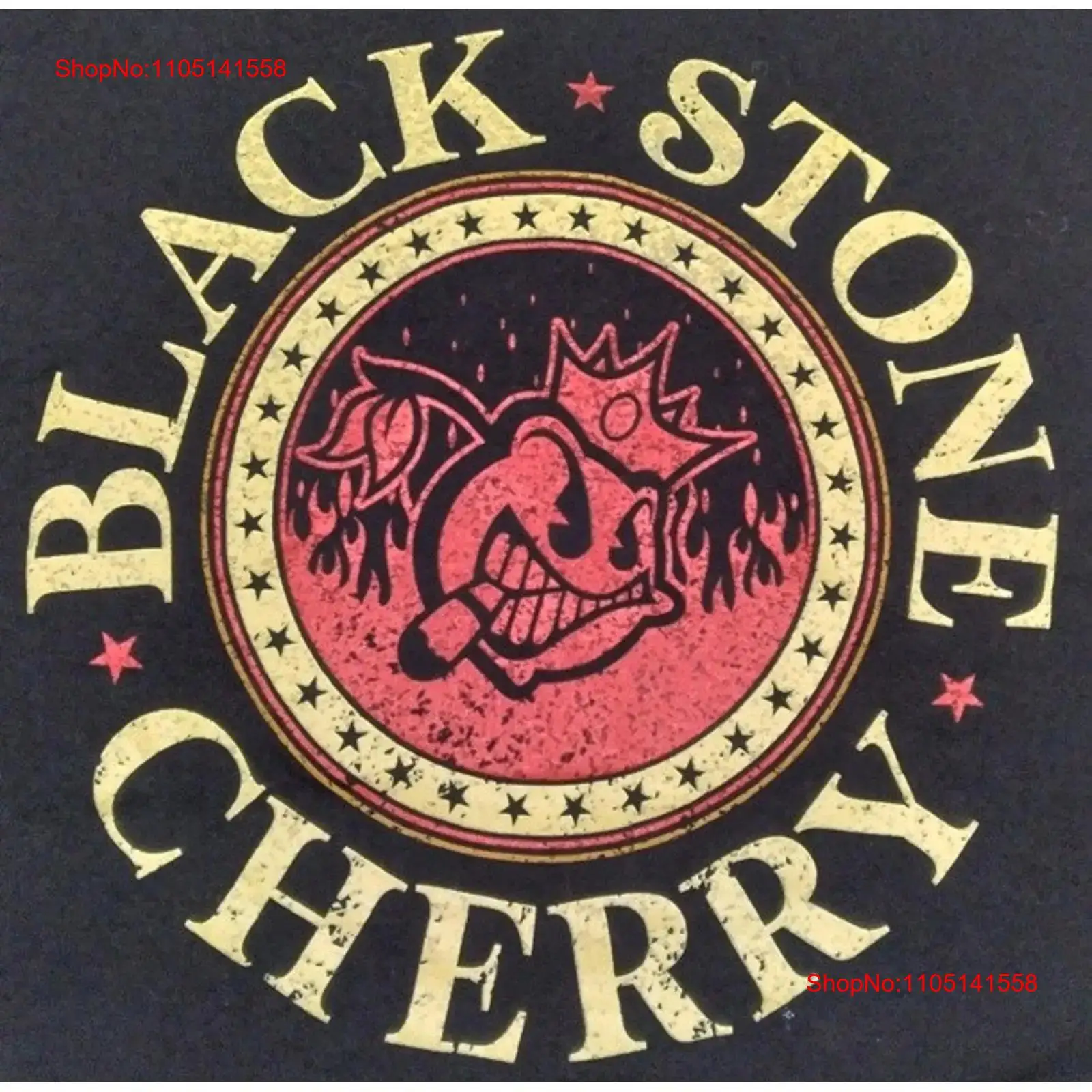 Xl Men'S Fashion - BLACK STONE CHERRY Band Cigar fumer