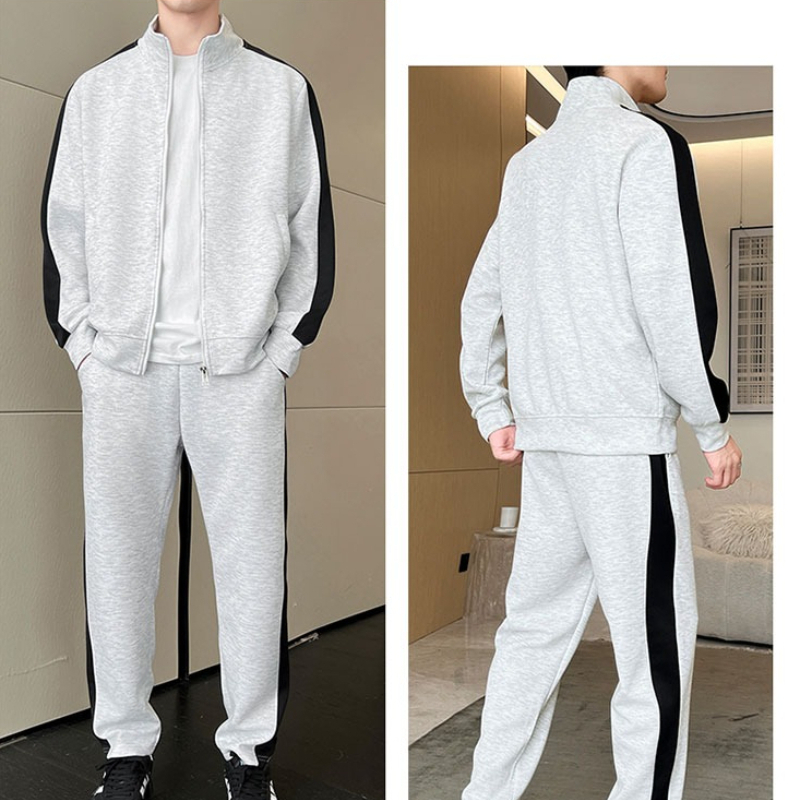 Jacket Mens Fashion - Ensemble de survêtement décontracté pour homme