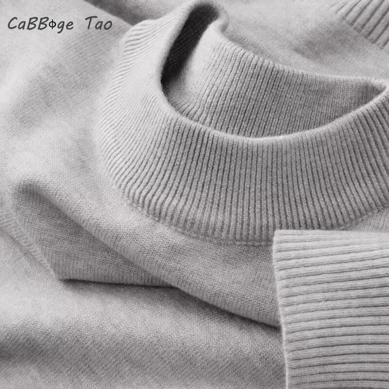 Turtleneck Sweater Men - Pull à col roulé pour hommes,