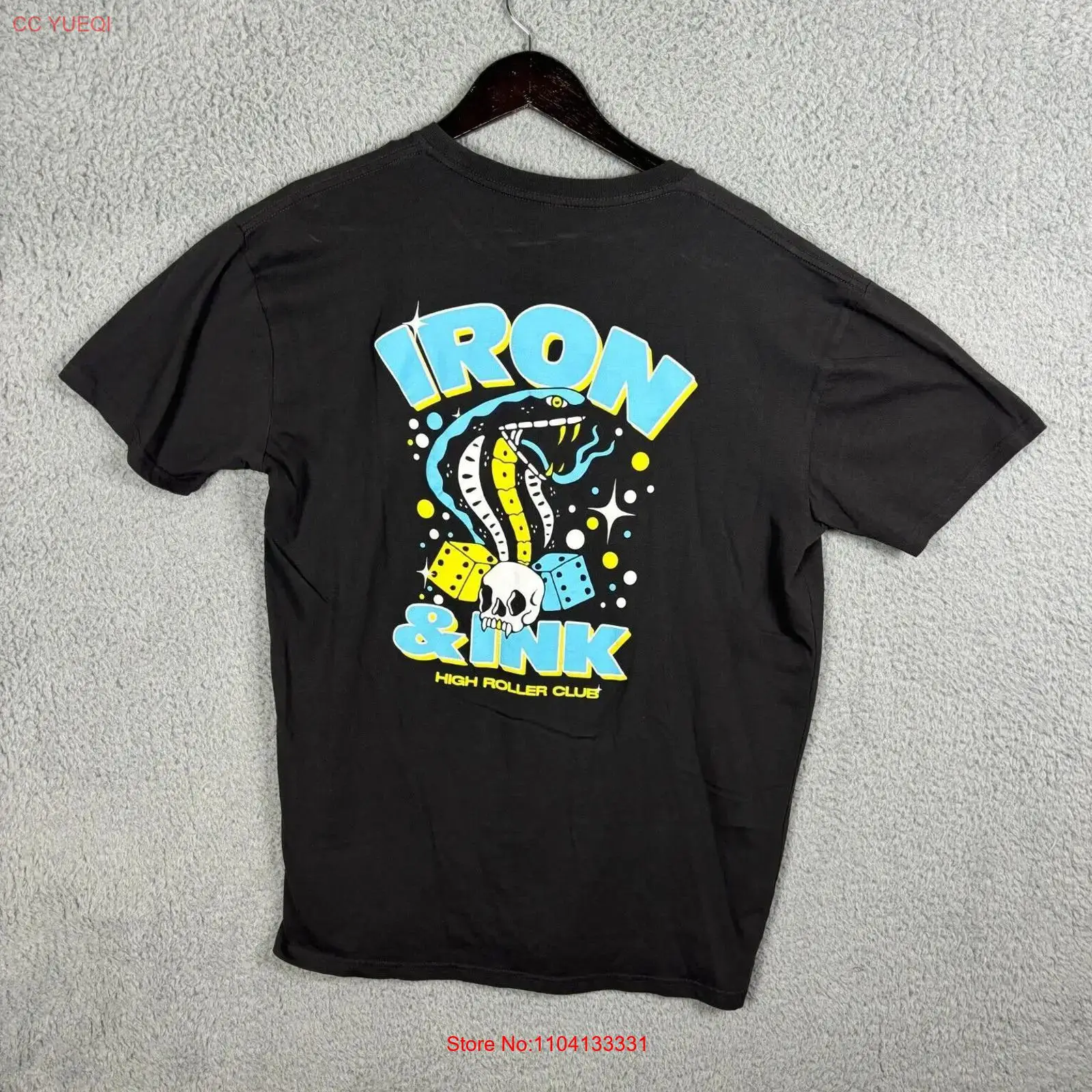 Xl Men'S Fashion - T-shirt de fitness Iron and Ink