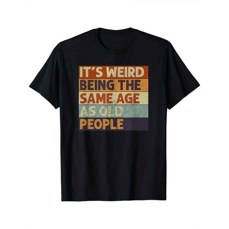 Men'S Fashion 70S - T-shirt de sport vintage style années