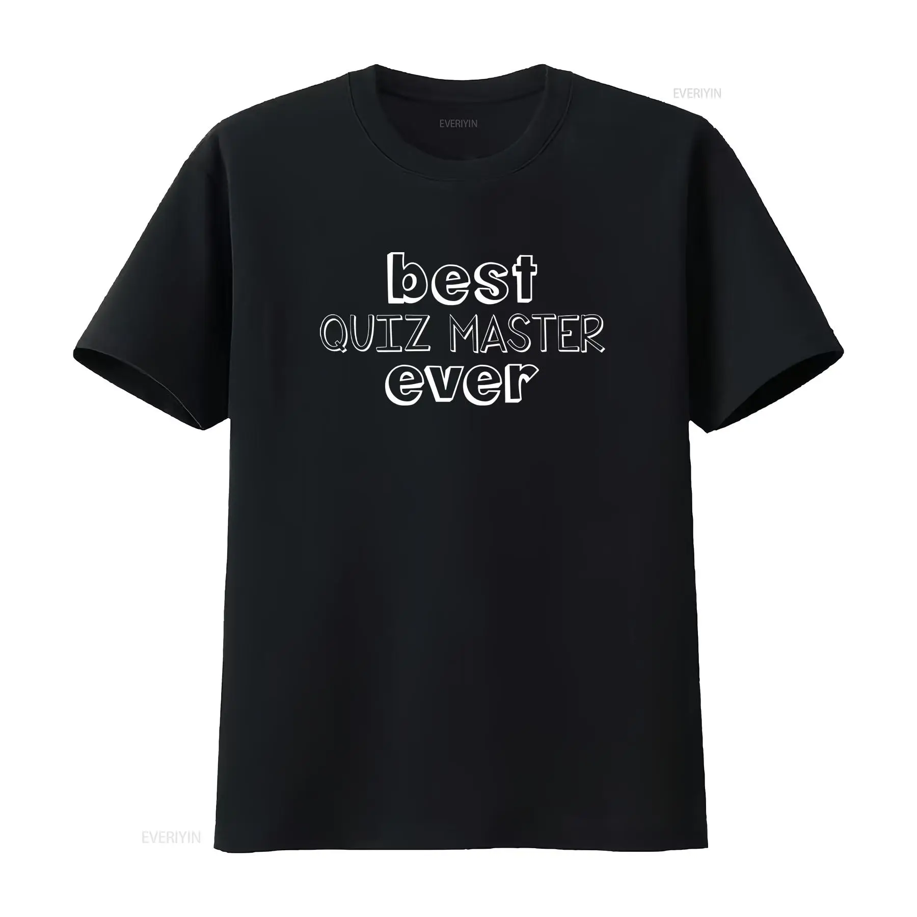 Men'S Fashion Quiz - T-shirt homme Best Quiz Master Ever,