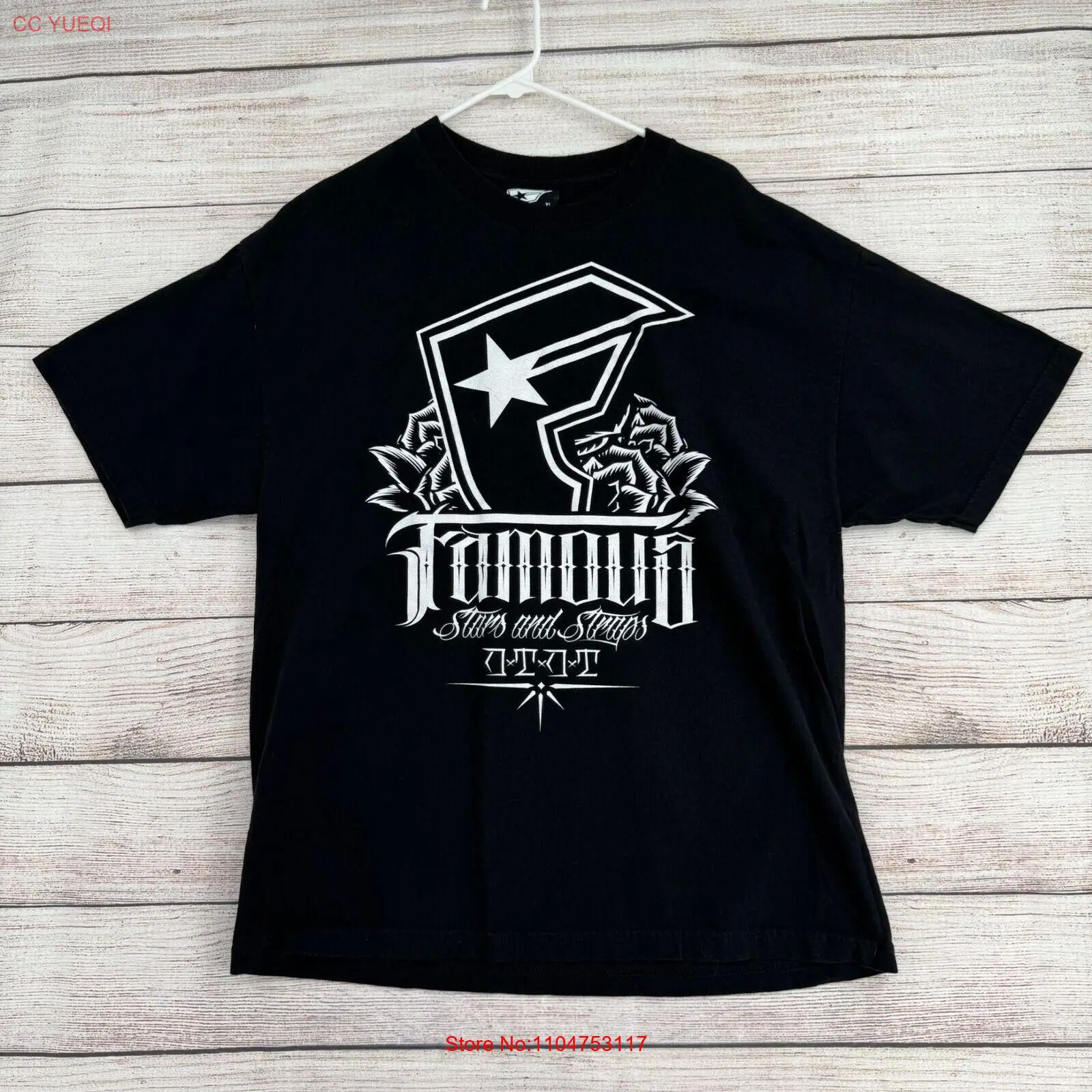 Xl Men'S Fashion - Vintage Célèbres étoiles et sangles Logo