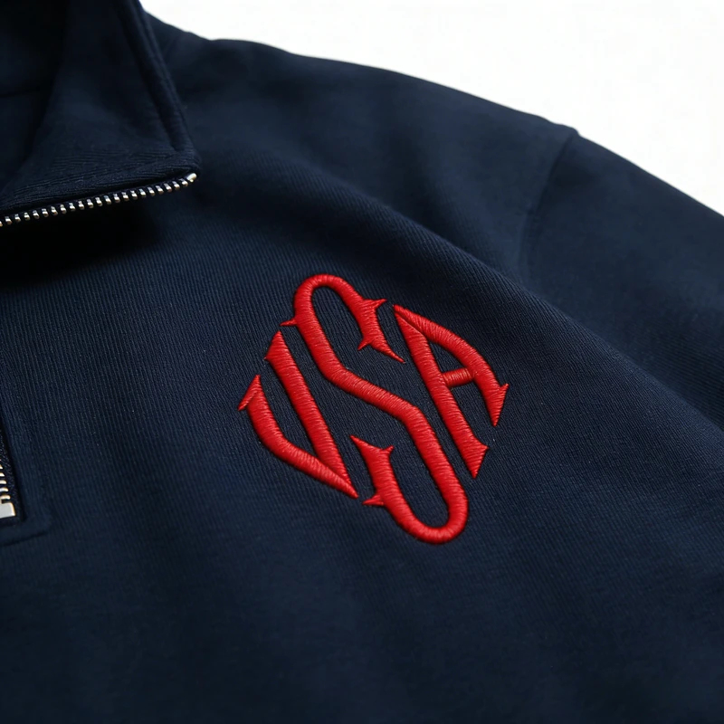 Veste vintage surdimensionnée  - Mens Fashion Quarter Zip avis et prix
