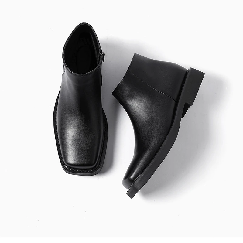 Noir nouvelle mode hommes chau - Men'S Fashion Formal avis et prix