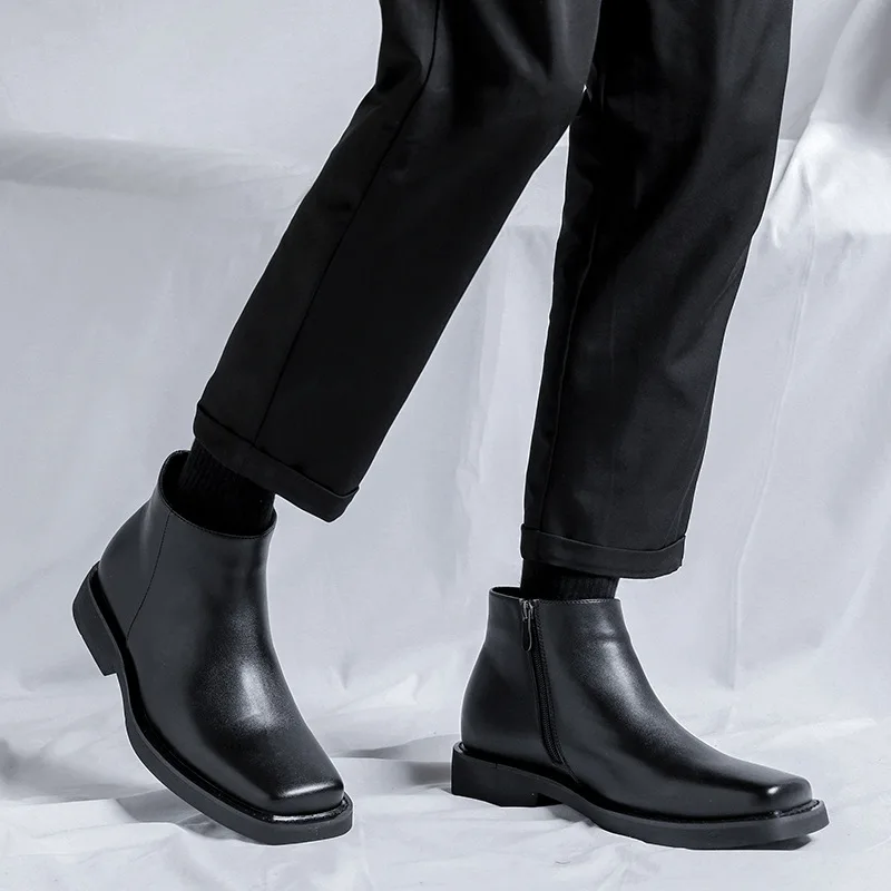 Noir nouvelle mode hommes chau - Men'S Fashion Formal avis et prix