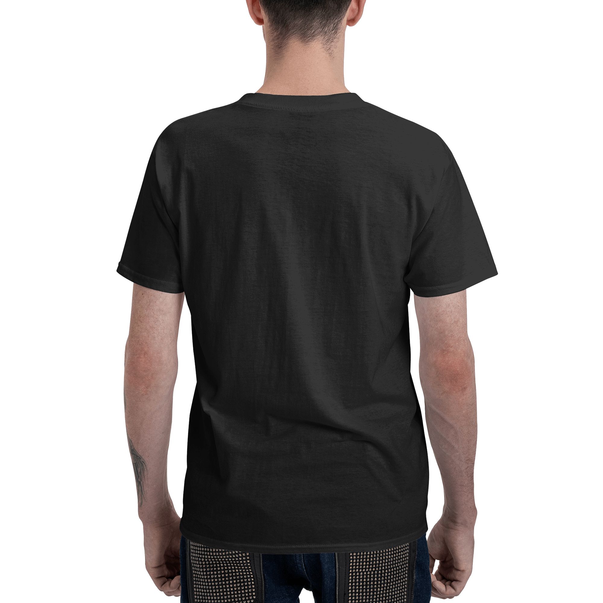 T-shirt en pur coton pour homm - Men'S Fashion 70S avis et prix