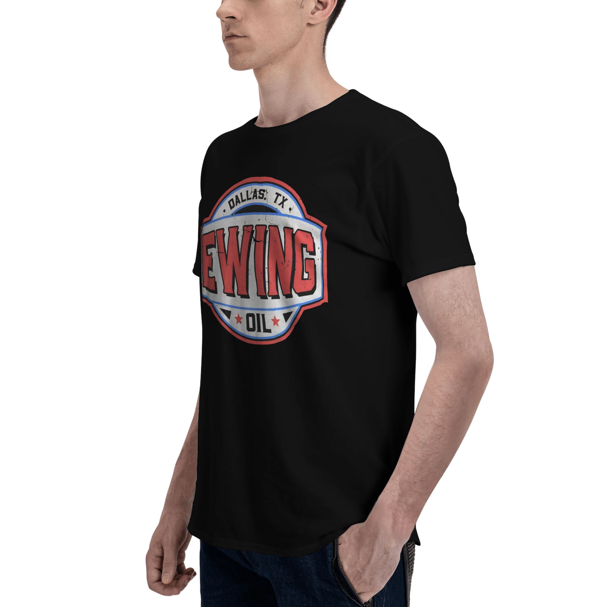 T-shirt en pur coton pour homm - Men'S Fashion 70S avis et prix