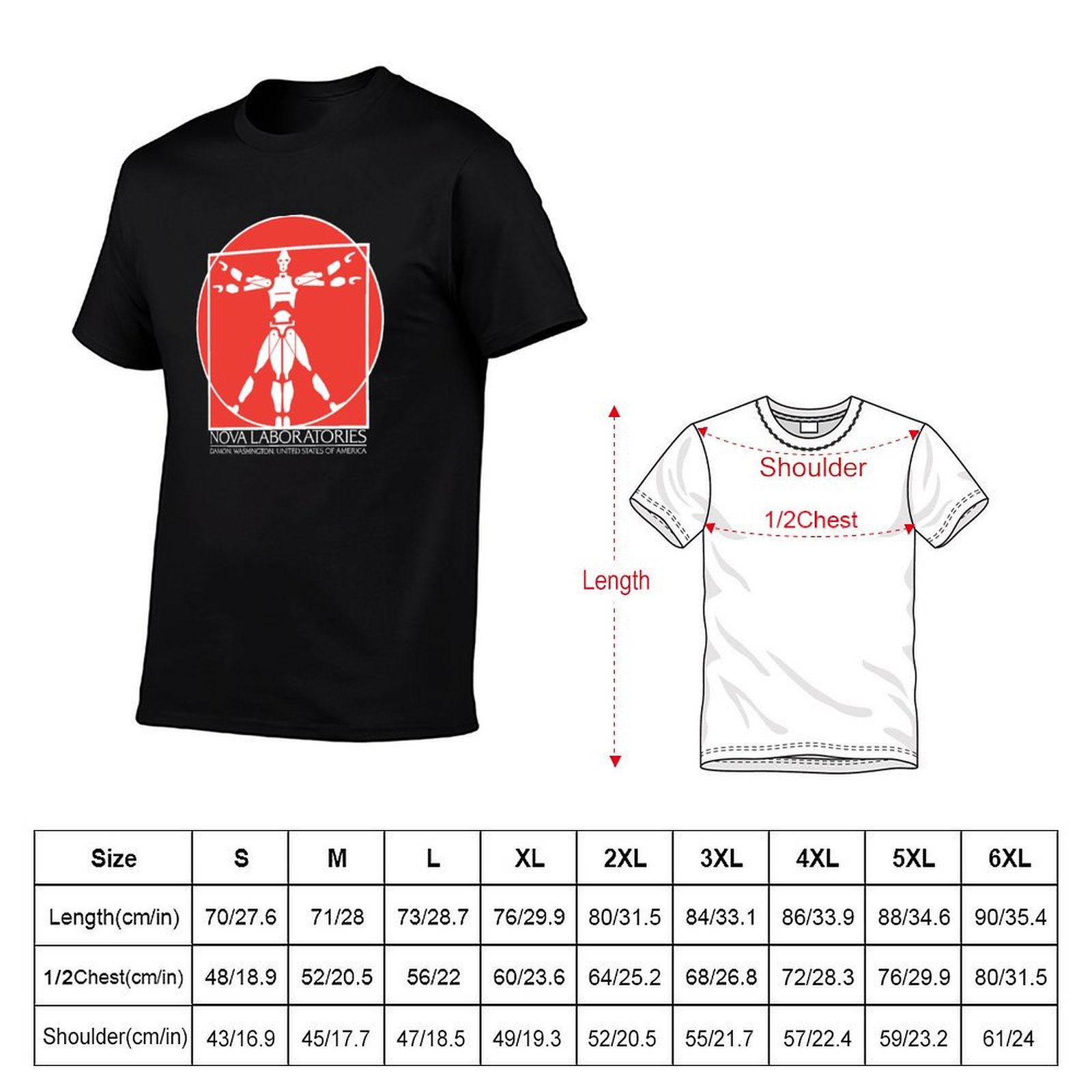 Nova Laboratories Text 02 T-Sh - Men'S Fashion Nova avis et prix