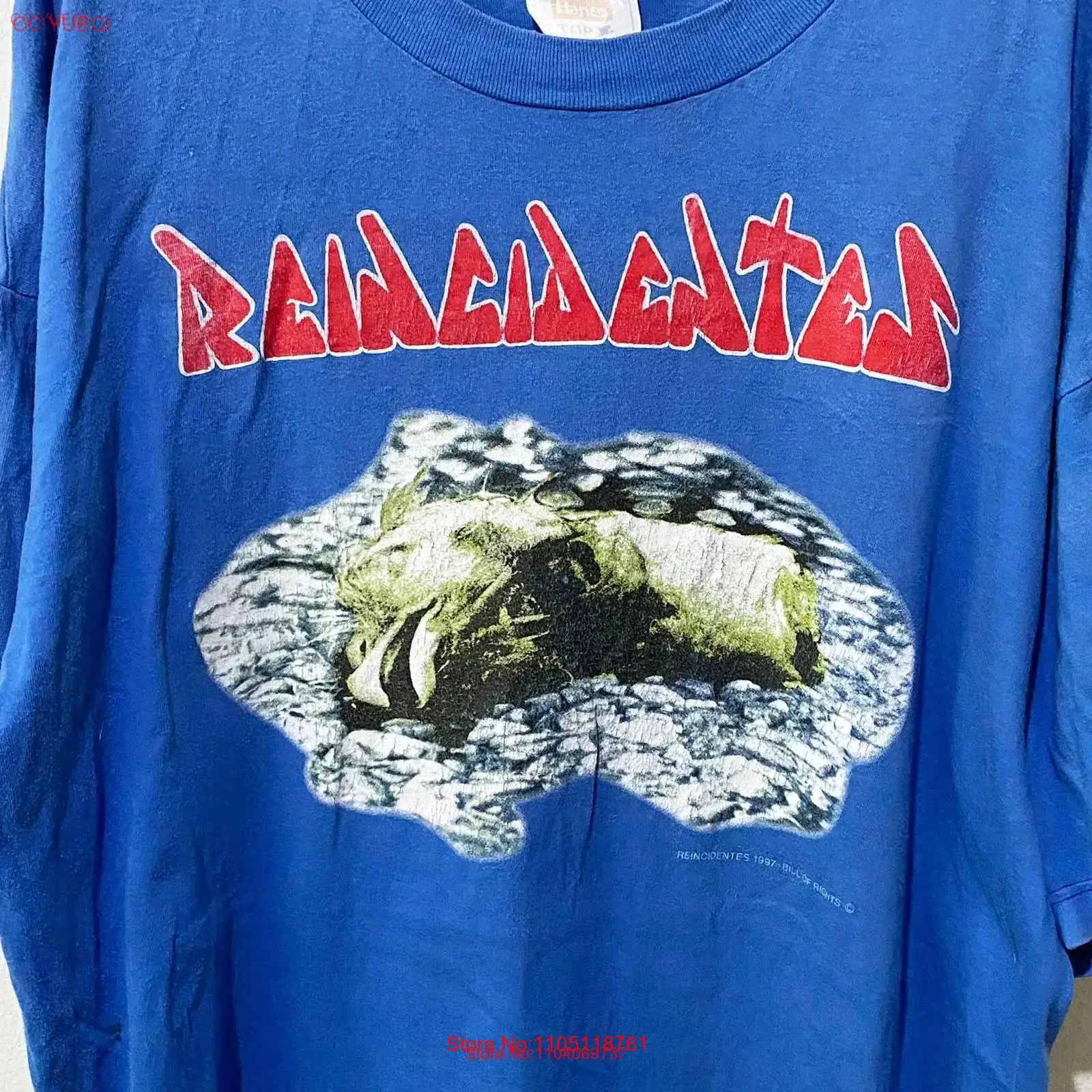 Vintage 1997 Reincidentes Band - Xl Men'S Fashion avis et prix