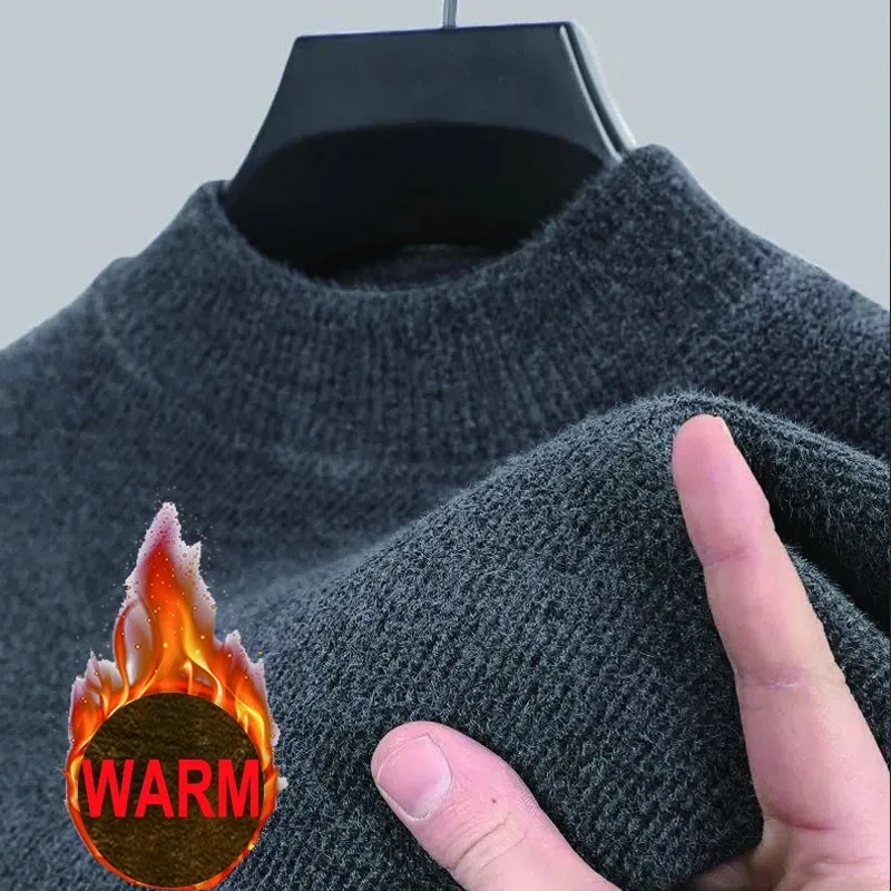 Hommes tricots pull nouveau au - Turtleneck Sweater Men avis et prix