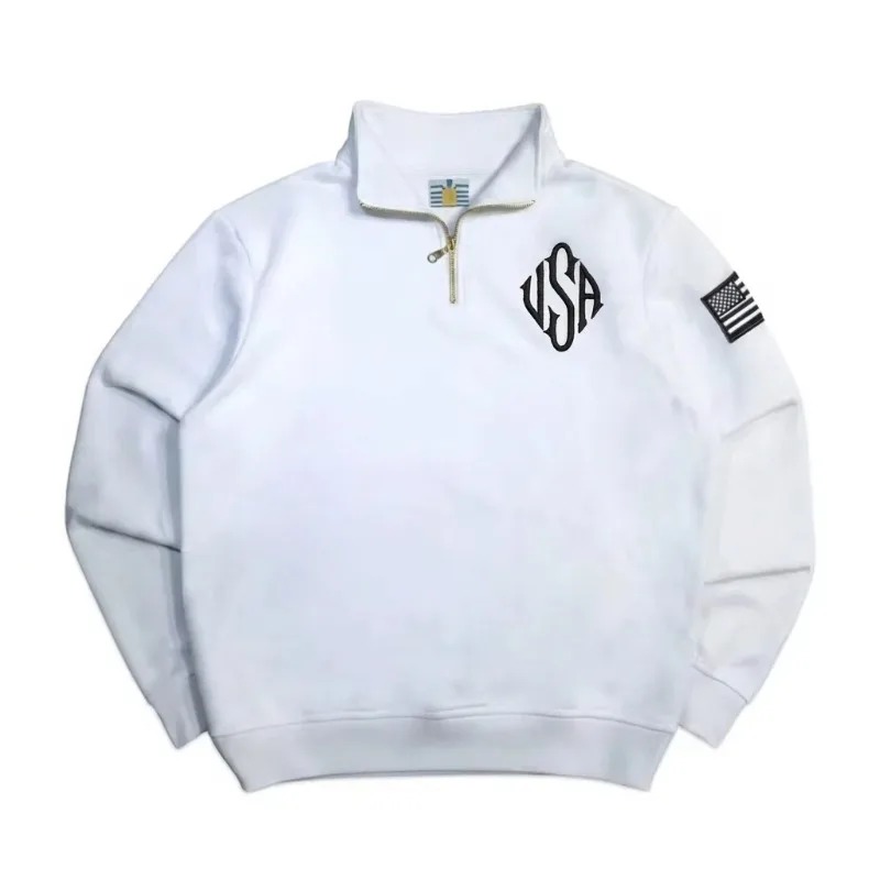 Sweat-shirt à col zippé Y2K bl - Mens Fashion Quarter Zip avis et prix