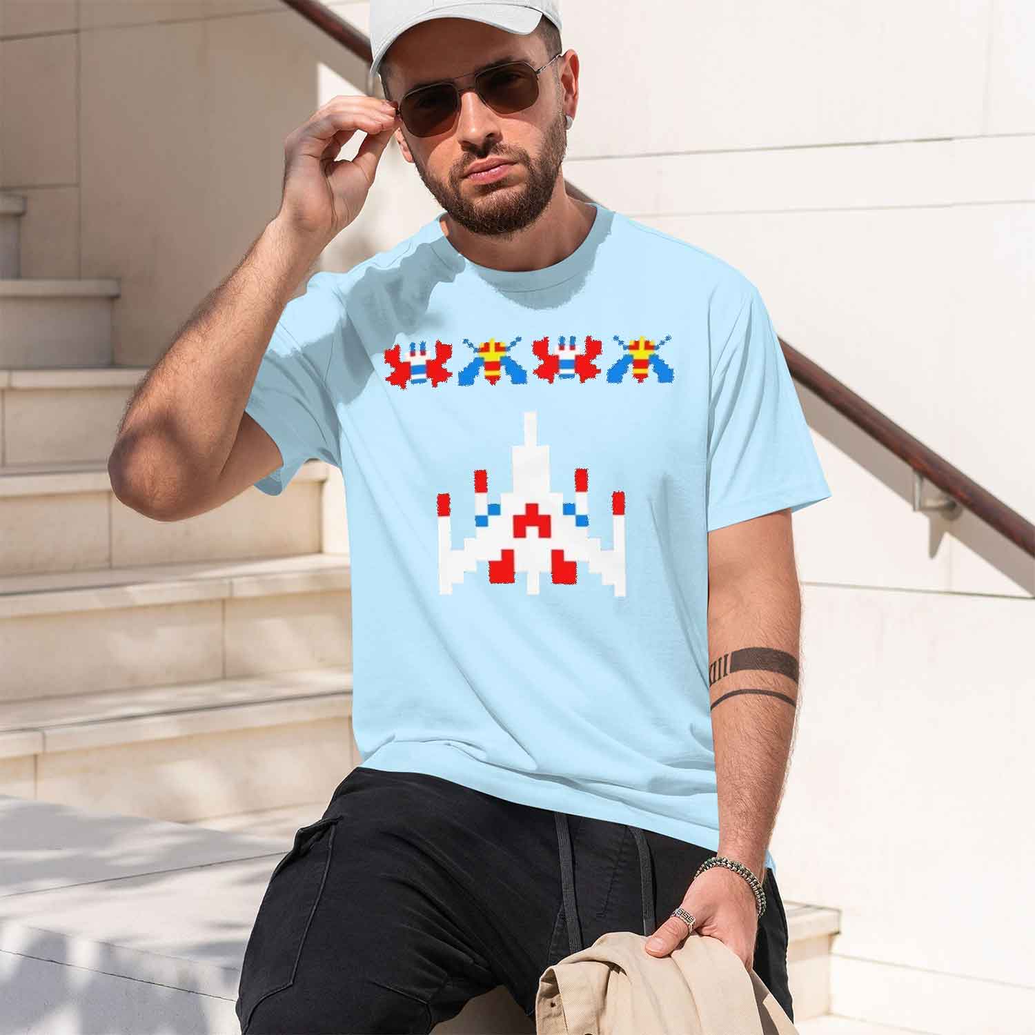 T-shirt vintage Galaga Invader - Men'S Fashion 70S avis et prix