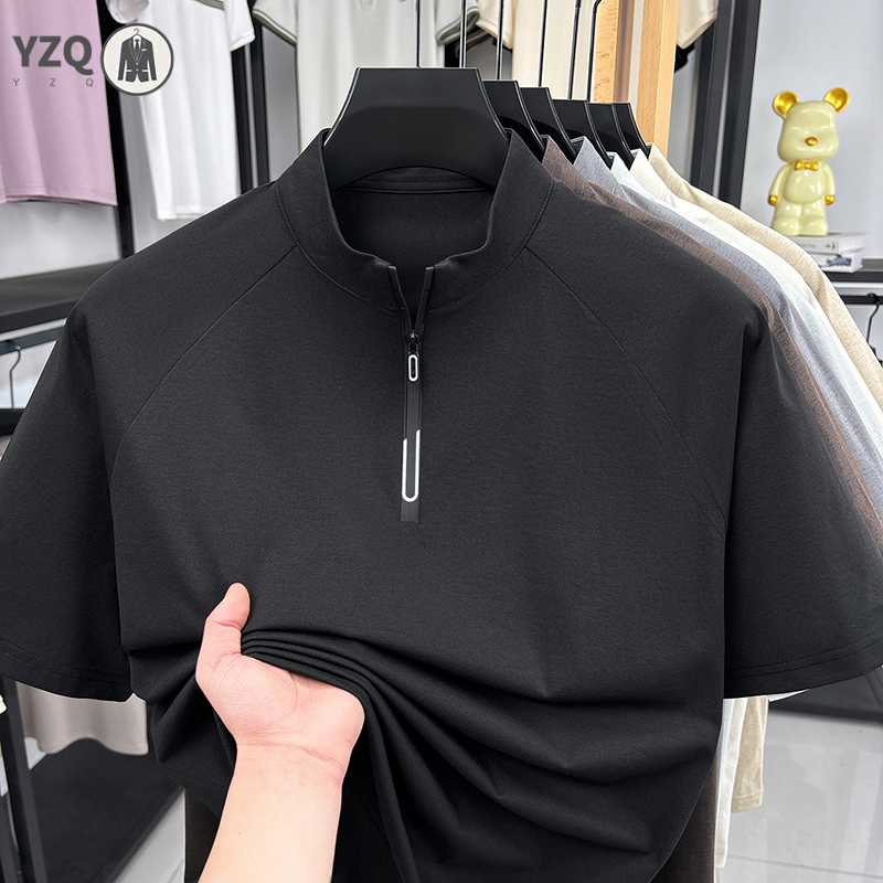 T-shirt Homme 2026 Tendance à  - Mens Fashion Quarter Zip avis et prix