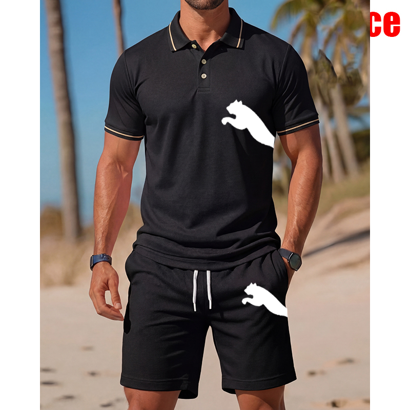 Ensemble Polo et Short Décontr - Men'S Fashion Polo Shirt avis et prix