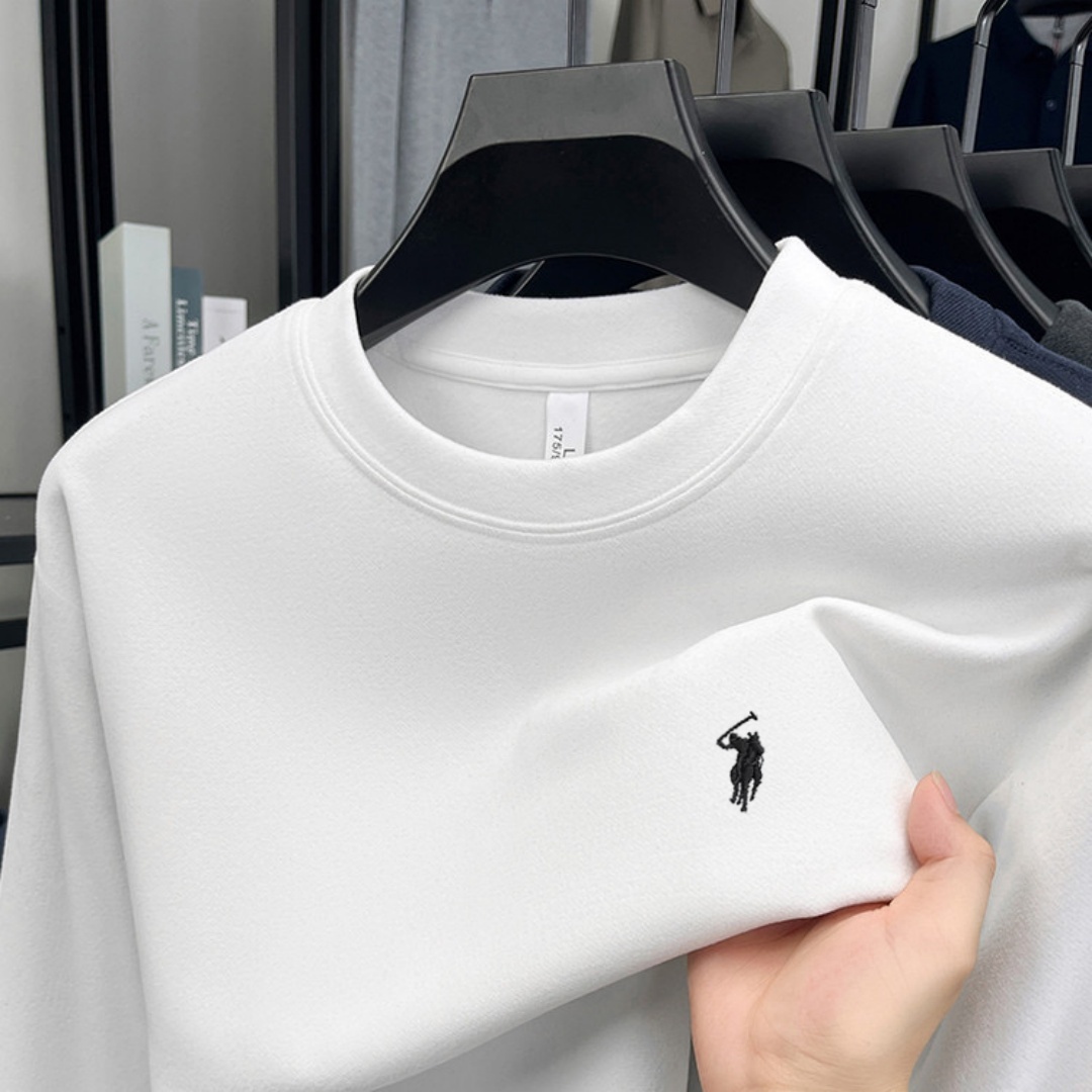 Polo à manches longues pour ho - Men'S Fashion Polo Shirt avis et prix