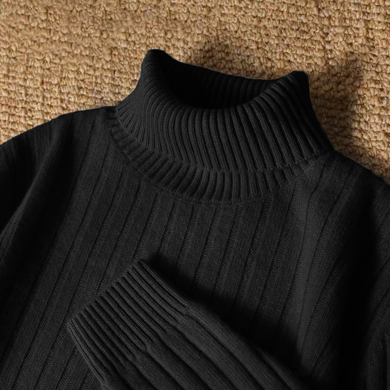 Jeu d'animaux hommes Long col  - Turtleneck Sweater Men avis et prix