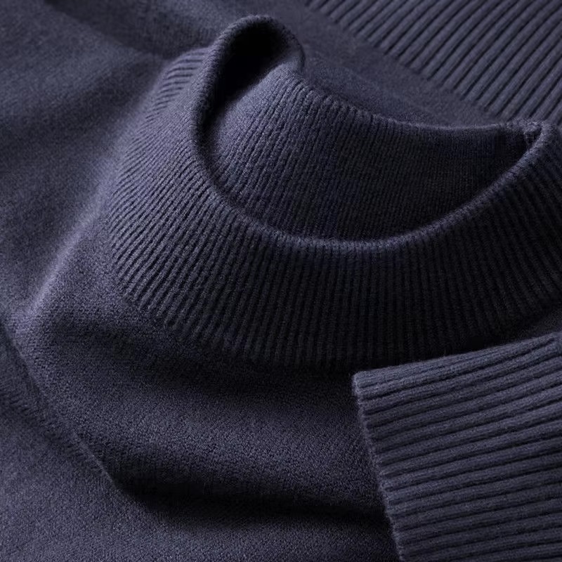 Hommes décontracté faux col ro - Turtleneck Sweater Men avis et prix