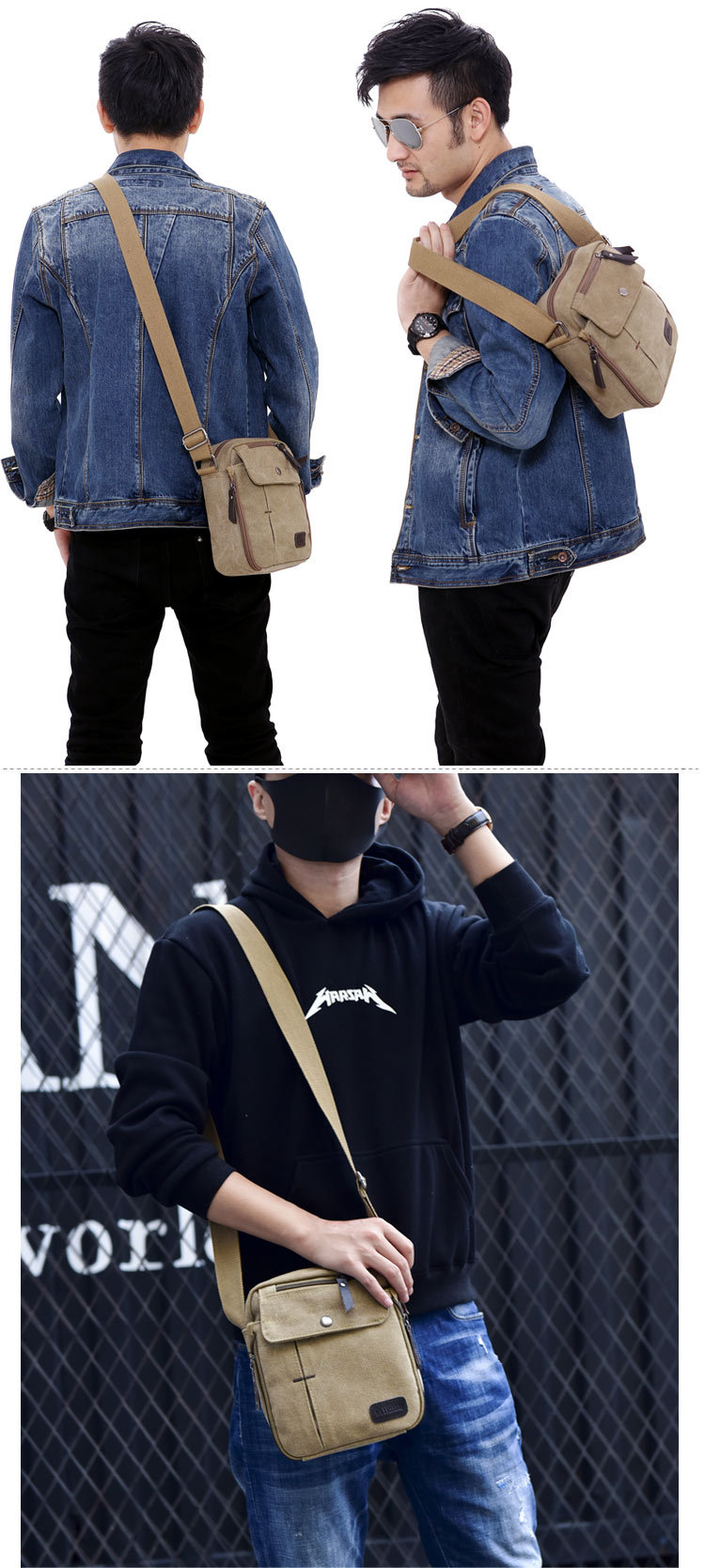 Nouveau Sac en Toile Mags pour - Men'S Fashion Mag avis et prix