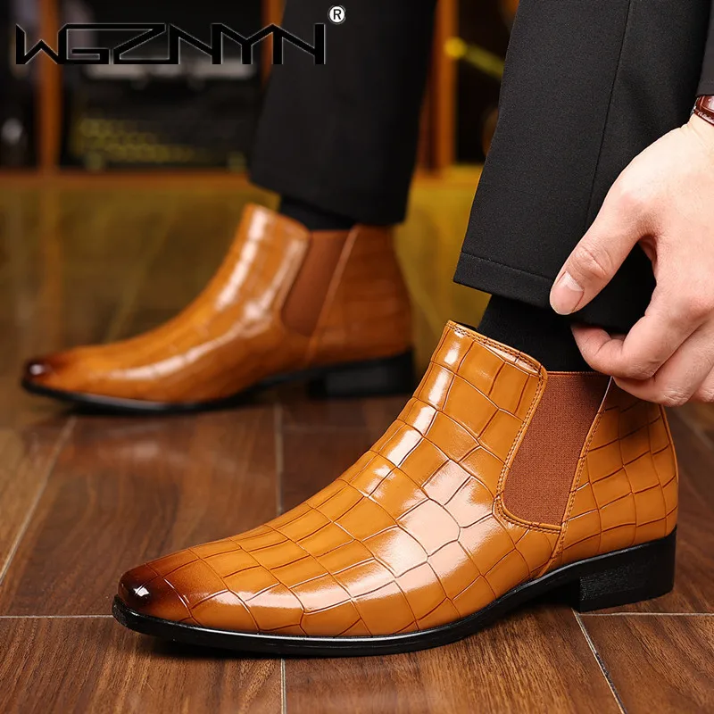 Bottines Chelsea de luxe pour  - Men'S Fashion Formal avis et prix