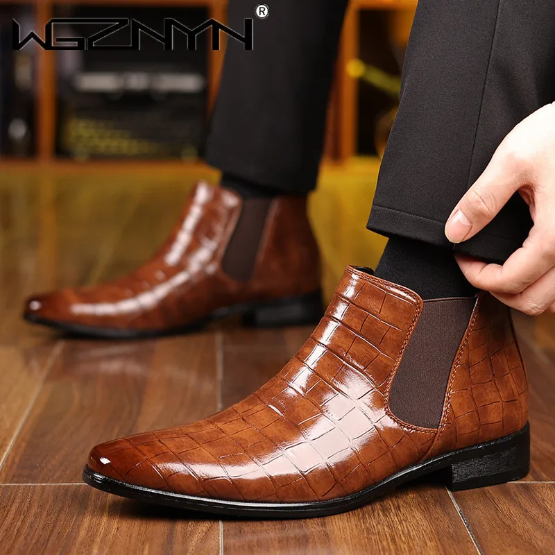 Bottines Chelsea de luxe pour  - Men'S Fashion Formal avis et prix