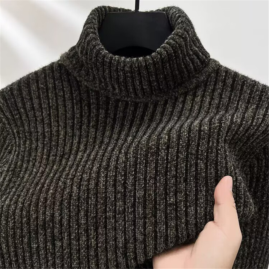 Pull épais et chaud pour homme - Turtleneck Sweater Men avis et prix