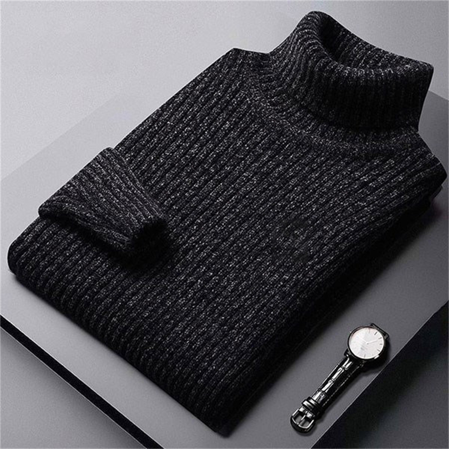 Pull épais et chaud pour homme - Turtleneck Sweater Men avis et prix