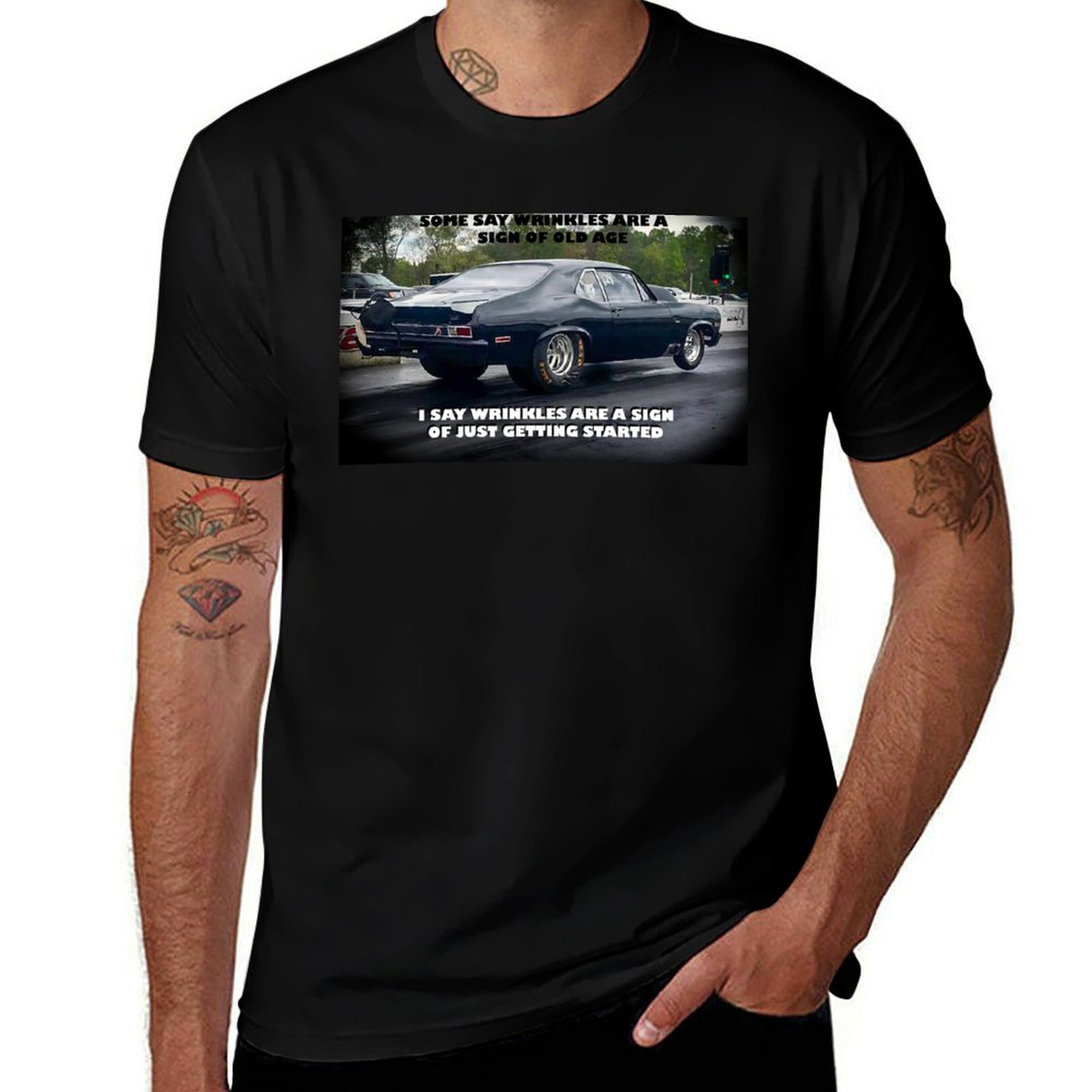 Blacktop Outlaw Nova T-Shirt T - Men'S Fashion Nova avis et prix