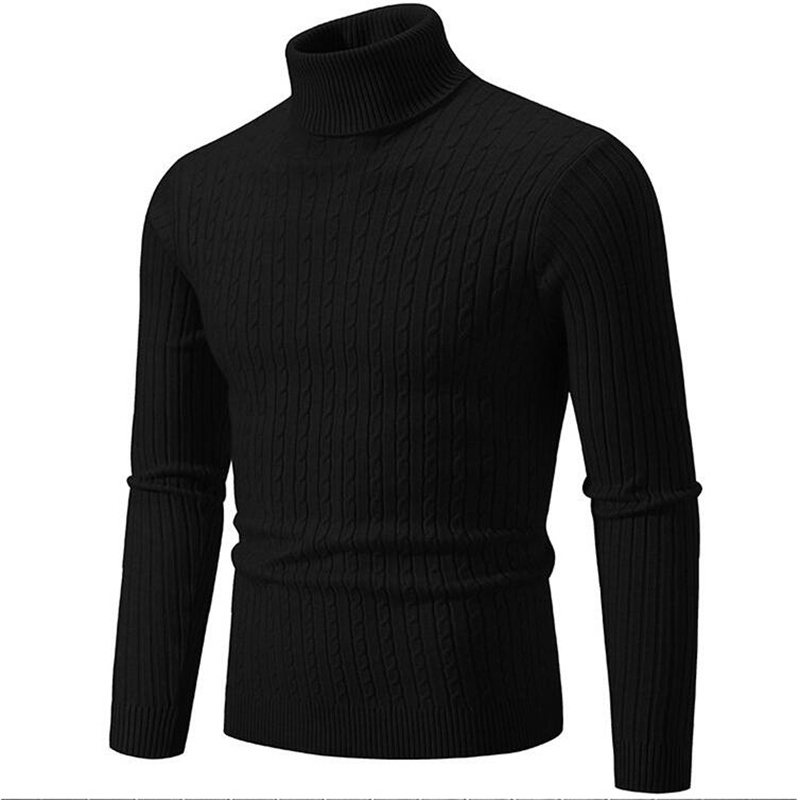 2025 nouveaux hommes couleur u - Turtleneck Sweater Men avis et prix