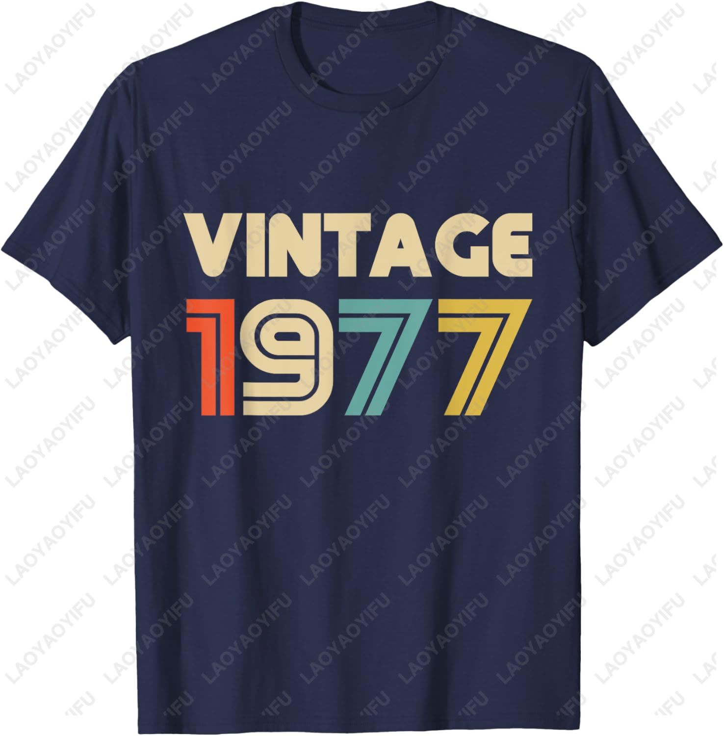 T-shirt vintage 1977 pour homm - Men'S Fashion 70S avis et prix
