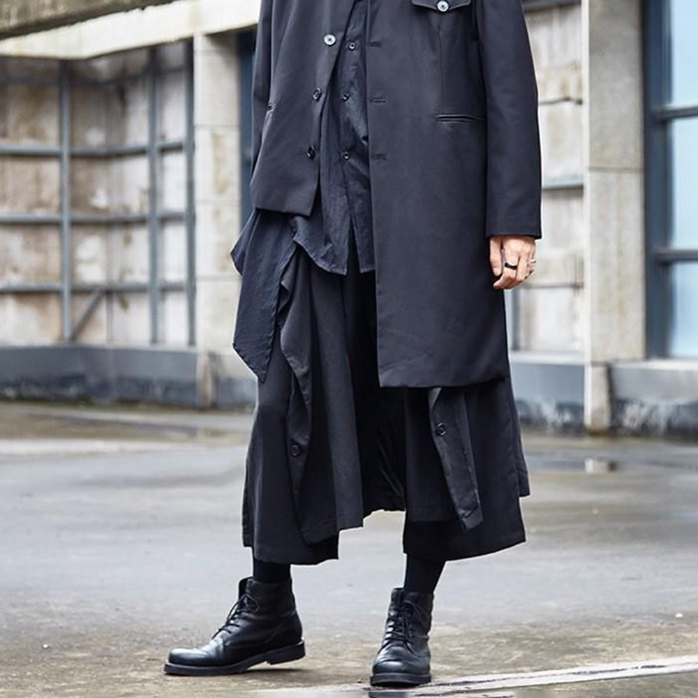 Pantalon Gothique Sombre Y2K à - Mens Fashion Trends 2026 avis et prix