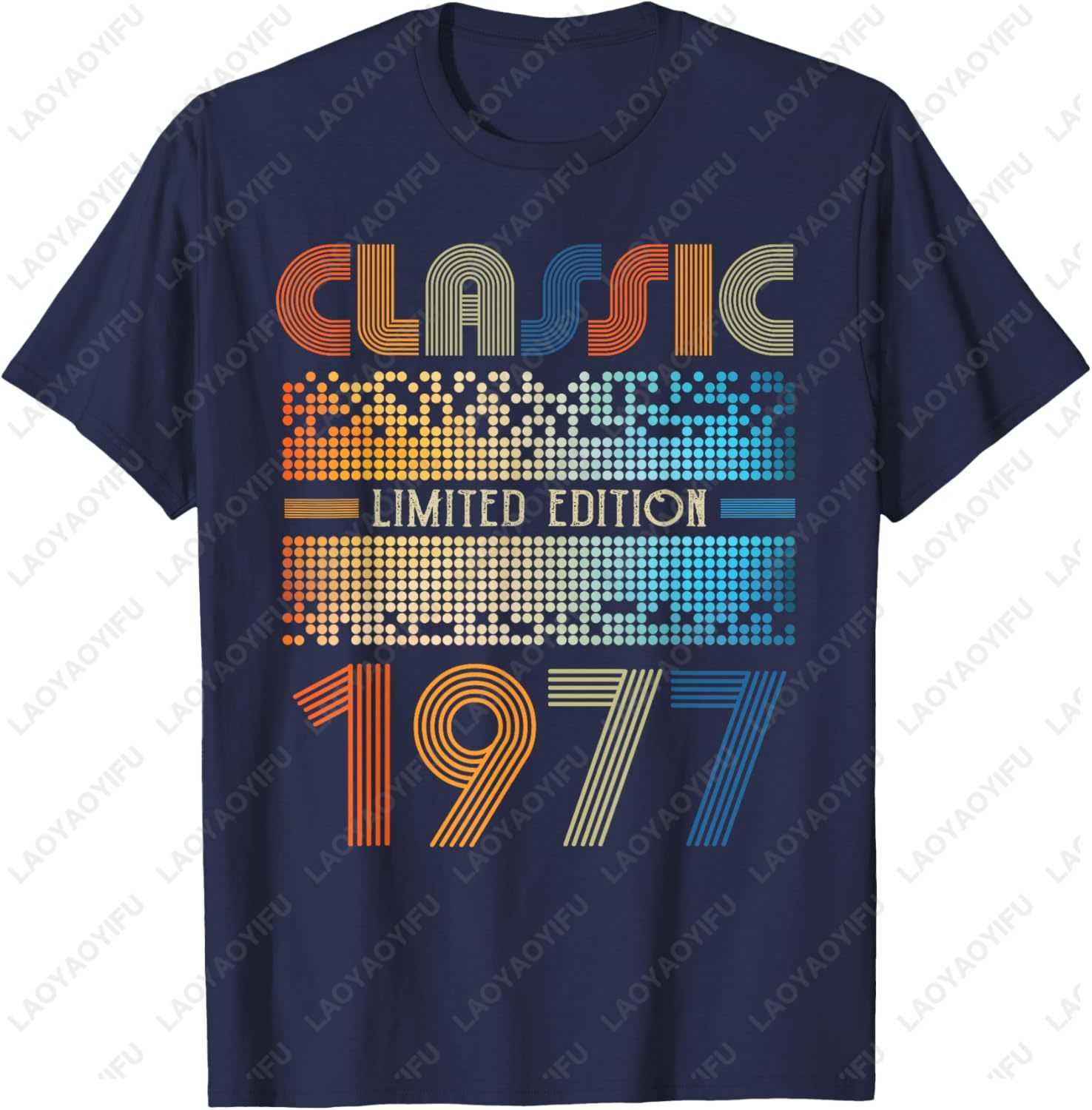 T-shirt classique en coton uni - Men'S Fashion 70S avis et prix